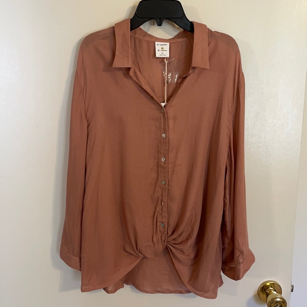 By Together button down detail blouse